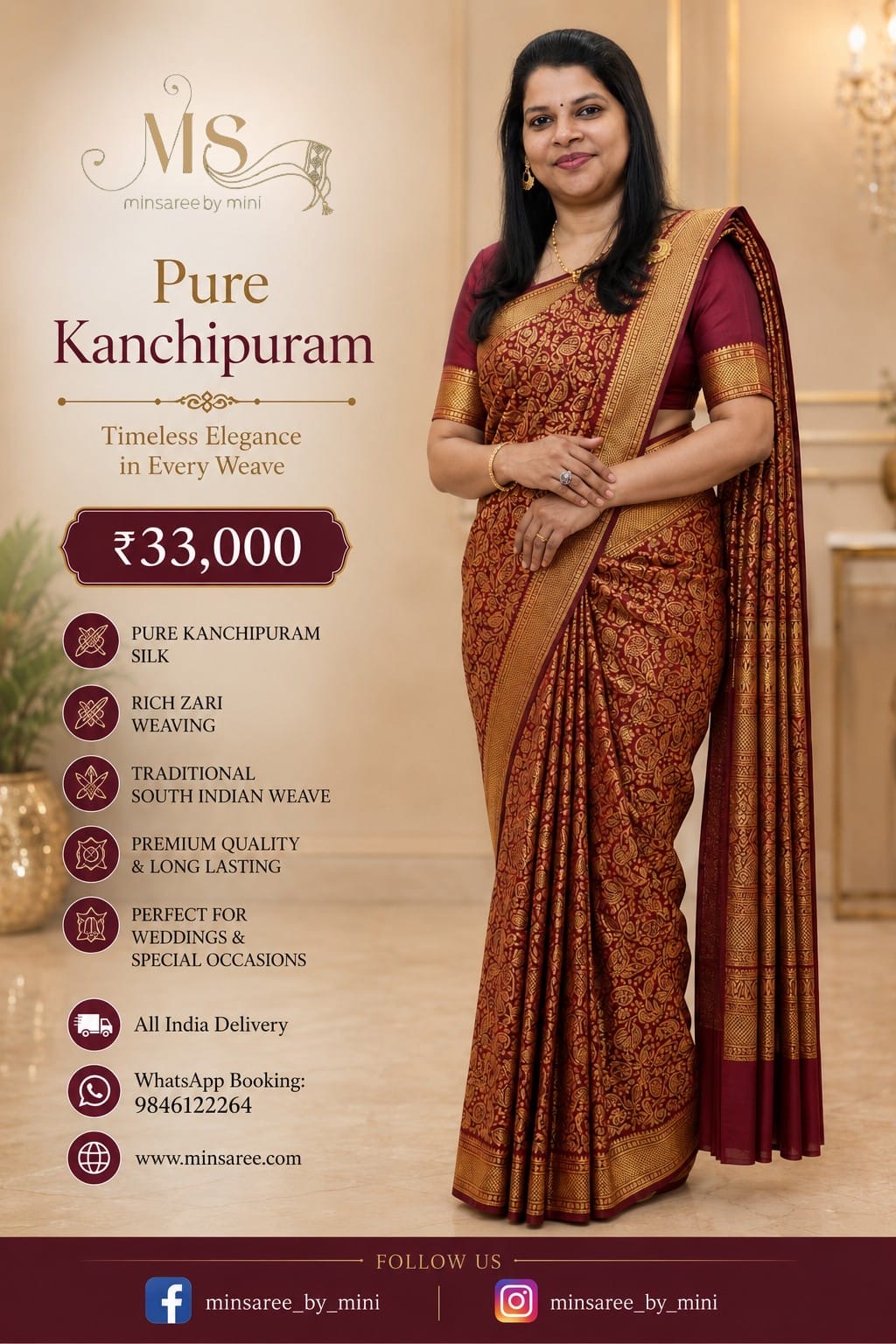 ✨ PURE KANCHIPURAM | TIMELESS ELEGANCE IN EVERY WEAVE ✨