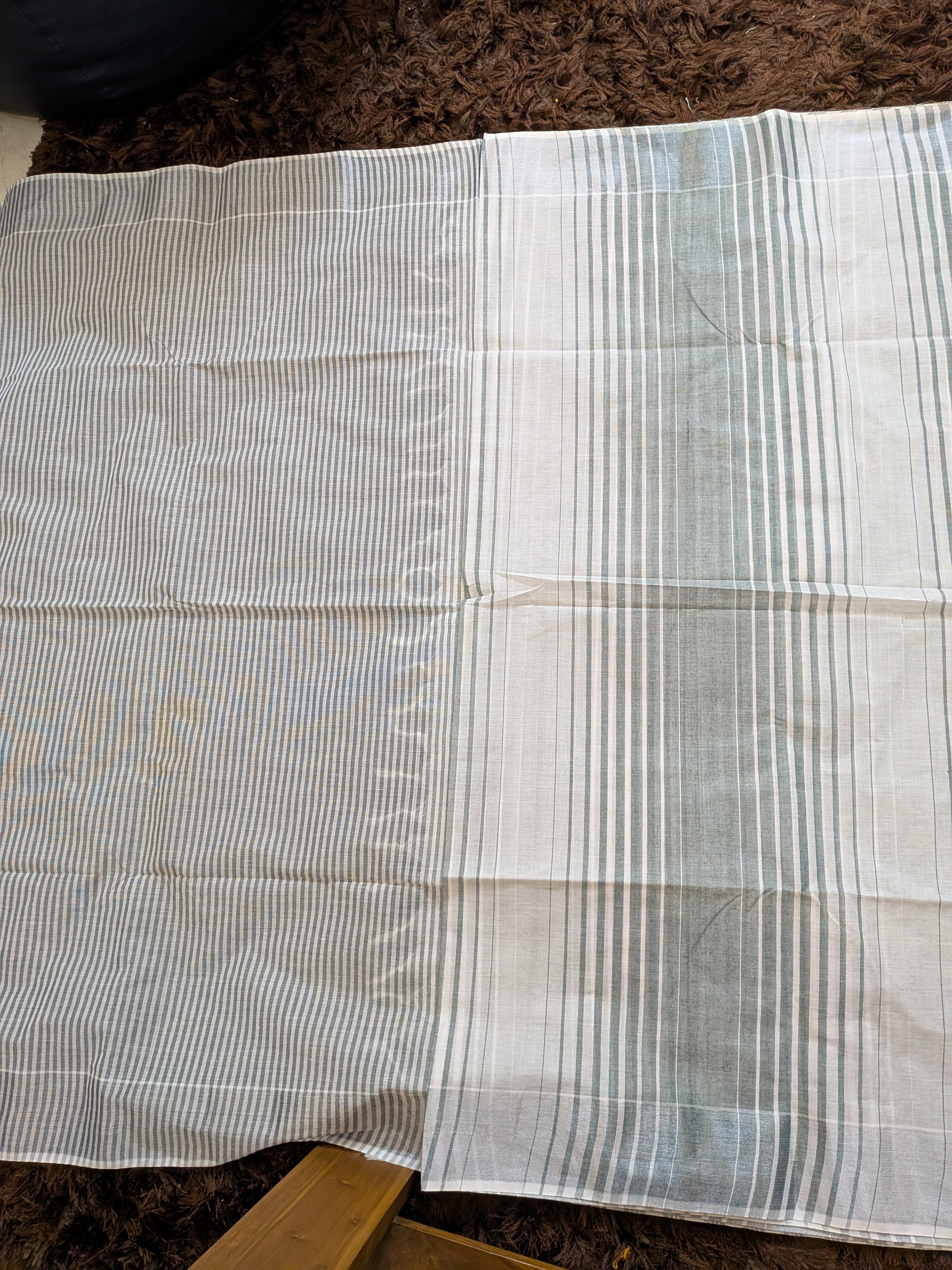 🤍 ANGELS WHITE – Pure Cotton Saree 🤍