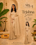 ✨ THRISHNA SAREE – An Onam Look Woven in Elegance ✨