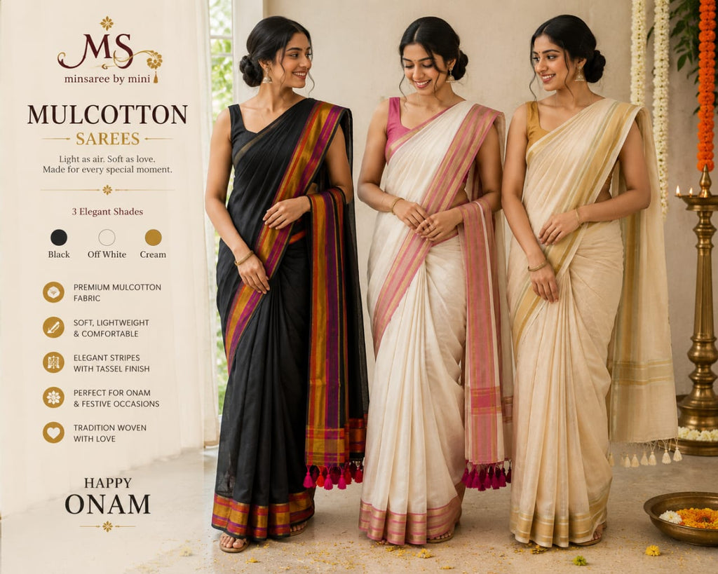 Premium Mulcotton Sarees
