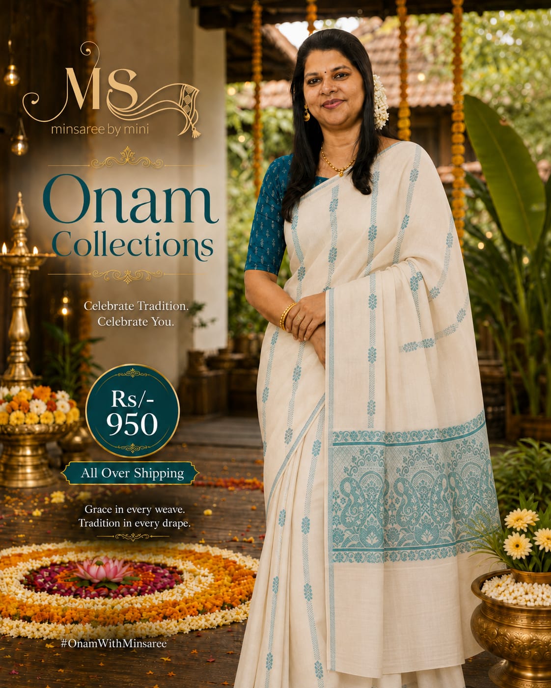 🌼 Minsaree Onam Collection 🌼