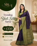 ✨ Trending Yali Silk Saree – Minsaree by Mini ✨