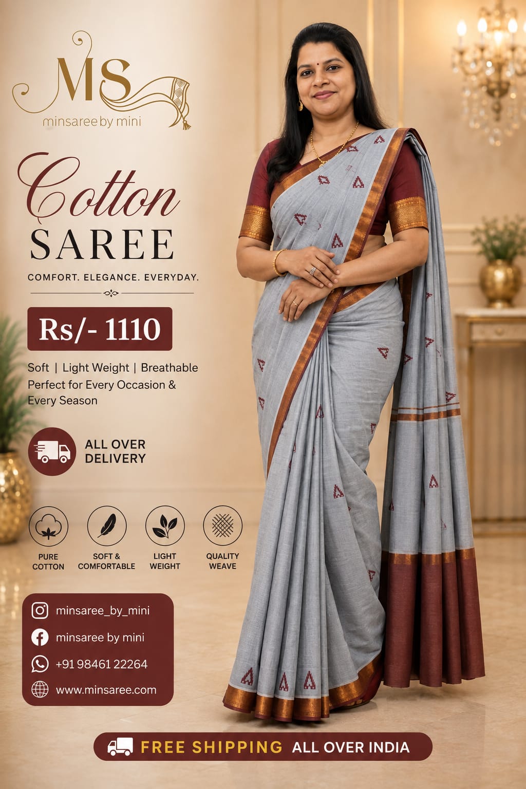 ✨ Effortless Elegance in Cotton ✨